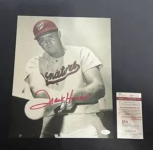 Frank Howard Signed 11x14 Photo Washington Senators JSA Pose 1 - Picture 1 of 3