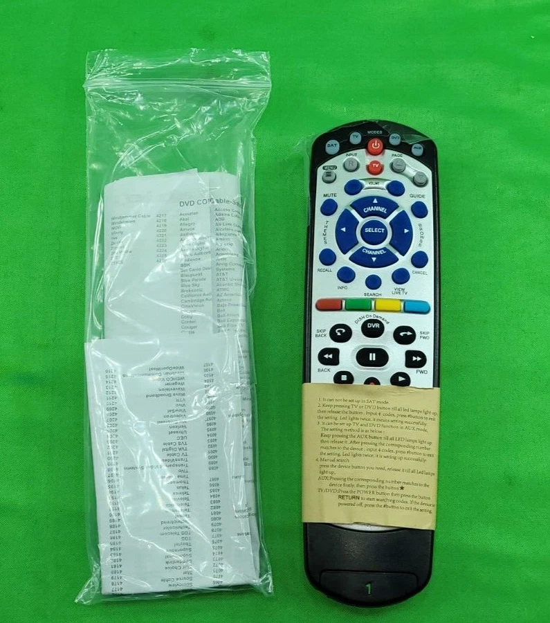 Genuine Dish Network 20.1 IR Remote Control 180546 Logo SEALED Clicker - Image 1 of 4