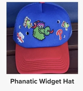BRAND NEW Philadelphia Phillies PHILLIE PHANATIC Widget Hat Cap FREE SHIPPING - Picture 1 of 5