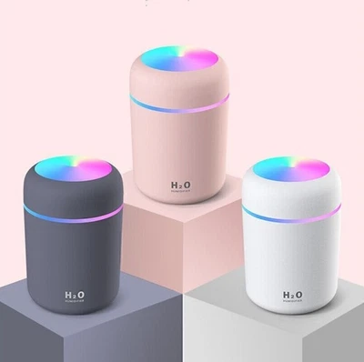 Silent Mini USB Electric Nano Spray Air Mist Humidifier with LED Night Light - Image 1 of 4