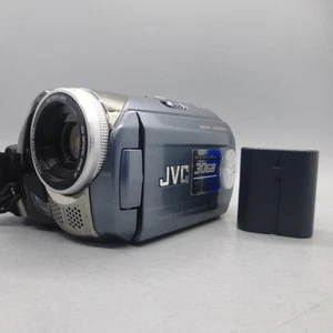 JVC Everio GZ-MG36EK Handheld High Definition HDD Camcorder Silver Tested - Picture 1 of 8
