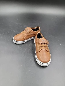 Nautica  Boys Youth Toddler Size  8 Little River-tan Loafers Boat Shoes New - Picture 1 of 8