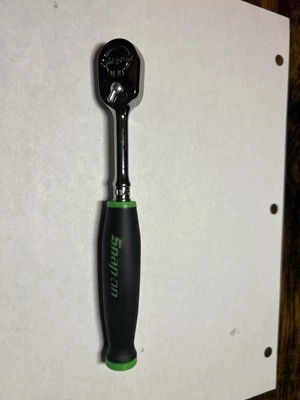 Herramientas Snap-on EE. UU. NUEVO 1/4" Drive VERDE agarre suave diente fino trinquete fijo THL72G Foto 1 de 4