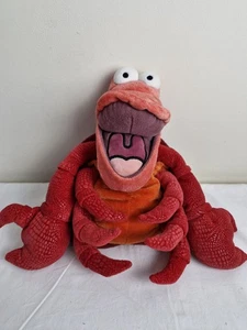 Peluche estampado exclusivo de La Sirenita Sebastián Cangrejo Juguete Suave de Disney Store. - Imagen 1 de 9