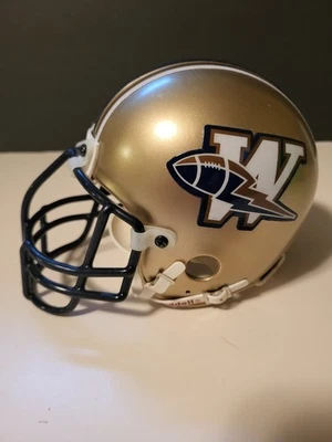 MINI CASCO DE FÚTBOL AMERICANO VINTAGE WINNIPEG BLUE BOMBERS Foto 1 de 2