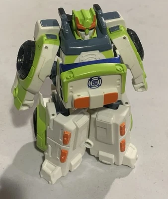 Transformers Playskool Heroes Rescue Bots Medix The Doc 4.5”Bot Ambulance Hasbro - Image 1 of 4
