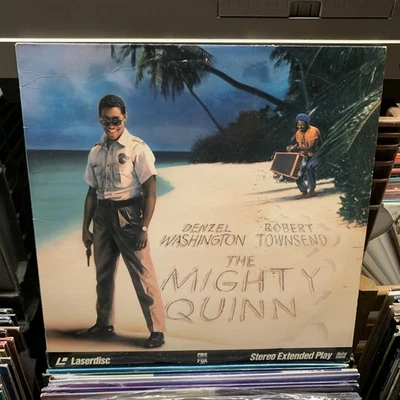 The Mighty Quinn (Laserdisc) Denzel Washington Robert Townsend Mimi Rogers RARE - Image 1 of 2