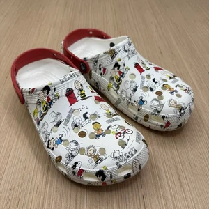 Crocs Limited Edition Peanuts Classic Clog Snoopy Men's Size 9 Women’s 11 - Picture 1 of 6