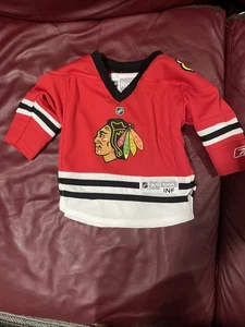 Chicago Blackhawks Jersey Toddler Baby INF NHL Hockey Home Reebok - Picture 1 of 2