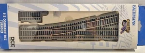 Bachmann HO Scale E-Z Command DCC #5 Left Hand Turnout Switch 44132 - Picture 1 of 4