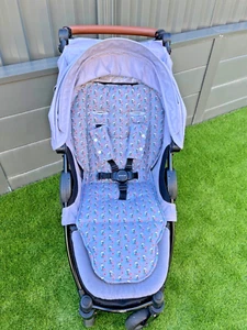 Handmade universal pram liner, Reversible, pushchair Accessory, Baby Shower Gift - Picture 1 of 4