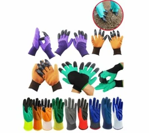 Durable Foam Latex Gloves Anti-Static Work Gloves Waterproof Garden Gloves - Picture 1 of 44