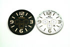 TW STEEL DIALS FOR 50MM CANTEEN CASES -WHITE AND BLACK. IDEAL FOR TW7 / TW8, ETC