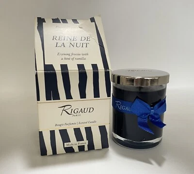 Rigaud Scented Candle Reine De La Nuit NEW Small 60g Midnight Blue - Image 1 of 2
