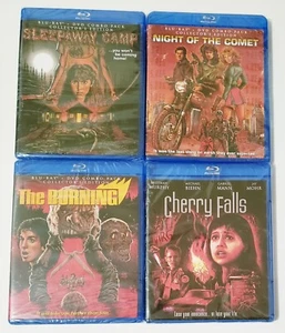 NEW Sleepaway Camp ~ Burning ~ Night of Comet ~ Cherry Falls Blu-ray SCREAM LOT - Picture 1 of 1