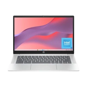 HP Chromebook 14" Intel N100 4GB 64GB eMMC 14a-nf0009nr (2024) - Picture 1 of 9