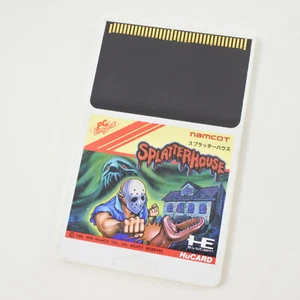 PC Engine Hu SPLATTER HOUSE Card Only 3018 pe - Picture 1 of 3