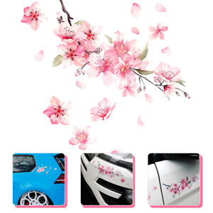 Pink Paper Cherry Blossom Car Stickers for Cars Truck Decals