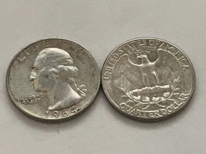 1964 P Washington Quarter 90% Silver # AF 69 - Picture 1 of 1