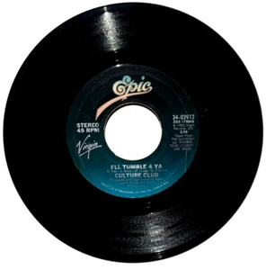 CULTURE CLUB – I'll Tumble 4 Ya! / Mystery Boy - Vinyl 45rpm 1983 Epic 34-03912 - Imagen 1 de 5
