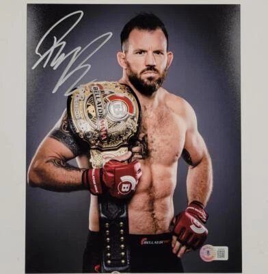 Ryan Bader signed 8x10 Photo UFC MMA autograph ~ Beckett BAS (C) - Image 1 of 3