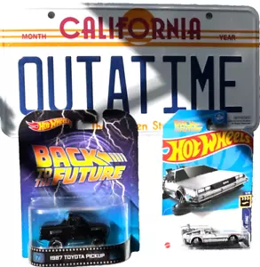 Hot Wheels 2014 Retro Entertainment: Back to the Future 1987 Toyota Pickup Truck - Picture 1 of 3