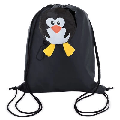 CN CLUB NAUTICO Faltbarer Rucksack (Turnbeutel) Kinder "Pinguin"