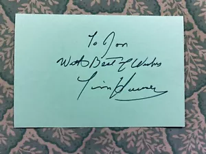 Tim Hauser - The Manhattan Transfer Vocal group - Signed Autograph 1975 - Picture 1 of 2