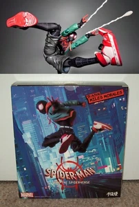 AUTHENTIC Miles Morales Spider-Man 1/12 Sentinel Reissue Spider-Verse Figure USA - Picture 1 of 24