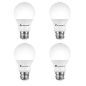 100-Watt Equivalent A19 Non-Dimmable LED Light Bulb Daylight (4-Pack) - Picture 1 of 12