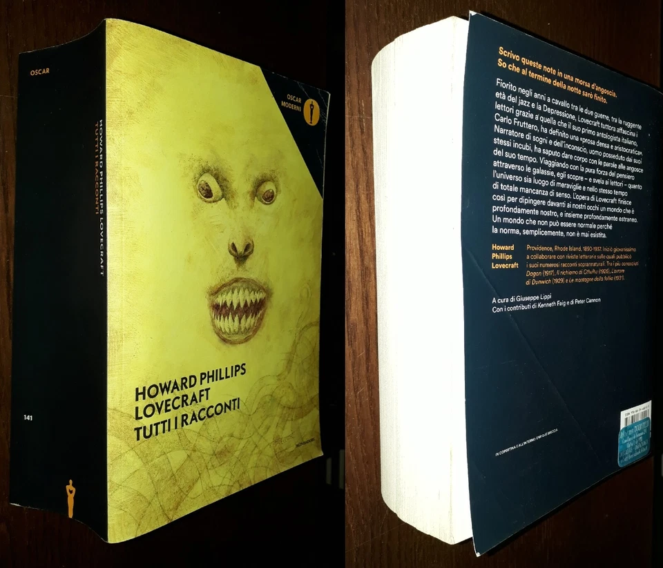 Tutti i racconti, H.P. Lovecraft, Oscar Moderni Mondadori 2018. - Immagine 1 di 1
