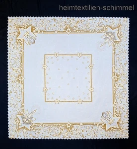 Tovaglia centrotavola antimacchia tovaglia NATALE stella DECORAZIONE 75x75cm - Foto 1 di 3