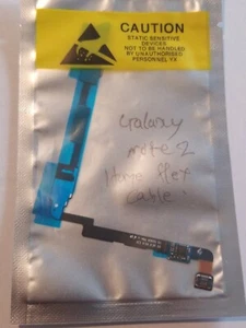 CÂBLE FLEXIBLE POUR BUTTON DE ACCUEIL SAMSUNG GALAXY NOTE 2 N7100 TRÈS BON ÉTAT  - Photo 1 sur 1