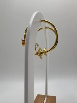 Pendientes de aro de romero Vivienne Westwood - Aros orbe tono dorado de 3 cm Foto 1 de 3