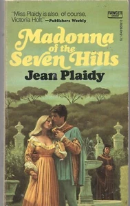 MADONNA of the SEVEN HILLS JEAN PLAIDY (Victoria Holt) Fawcett PB 1958 1974 1st - Imagen 1 de 3