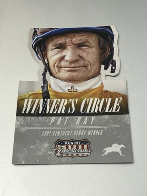 2015 Panini Americana Winners Circle Pat Day #4 Die Cut card - Image 1 of 2