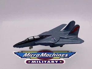 Micro Machines Military F-14 Tomcat Fighter Aircraft Galoob LGTI 1997 - Picture 1 of 3