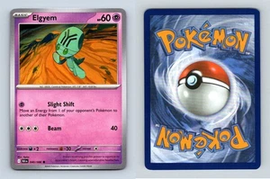 Elgyem #040/086 Scarlet & Violet Black Bolt Common Pokemon 2025 TCG Card - Picture 1 of 1