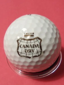 CANADA DRY LOGO GOLF BALL GREAT FOR ANY VINTAGE COLLECTION! - Picture 1 of 7