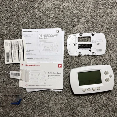Honeywell Home Programmable Thermostat Smart Series RTH6500WF  - Image 1 of 4