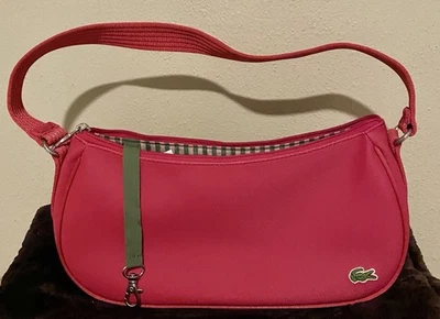 VINTAGE LACOSTE PINK SHOULDER BAG - Image 1 of 4