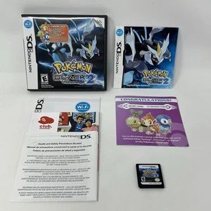 Pokemon Negro Versión 2 Nintendo DS VARIANTE WALMART COMPLETO EN CAJA AUTÉNTICO EN MUY BUEN ESTADO - Imagen 1 de 10
