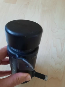 Focus RS mk1 Alloy charge cooler resovoir & cap Black - Picture 1 of 3