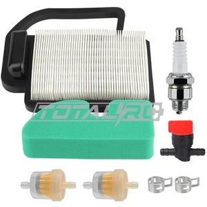 Air Filter Spark Plug for TroyBilt Bronco 17hp 597cc model SV530 Kohler Courage - Picture 1 of 4