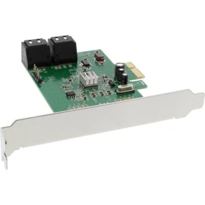 InLine Schnittstellenkarte 4x SATA 6Gb/s mit 4x SATA PCIe 2.0 (PCI-Express) - Bild 1 von 2