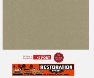 HOLDEN FE FC WAGON SANDPAPER CHAMOIS ROOF HEAD HOOD LINING(7B) - Picture 1 of 4
