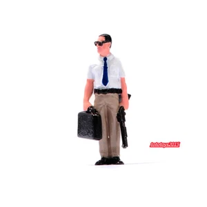 1/64 Maletín Pistola Hombre Escena Miniatura Figuras Muñeca Modelo Para Coche Vehículo Juguete Gi - Imagen 1 de 5