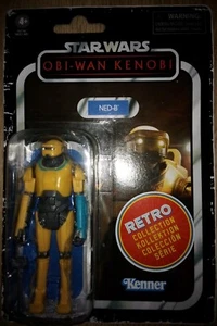 Figura de acción Star Wars Obi-wan Kenobi retro 3-3/4 pulgadas NED-B nueva envío gratuito - Imagen 1 de 2