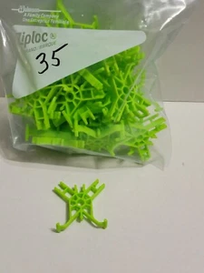 35 K'nex Co Cross Tie Green Replacement Coaster Part Pieces 91430 - Picture 1 of 1