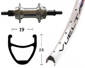 Bike-Parts 28″ Hinterrad Rodi Airline 1 + Schraubkranz-Nabe 6/7-fach - Bild 1 von 3